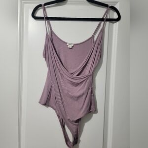 NWOT Medium Garage Purple Bodysuit